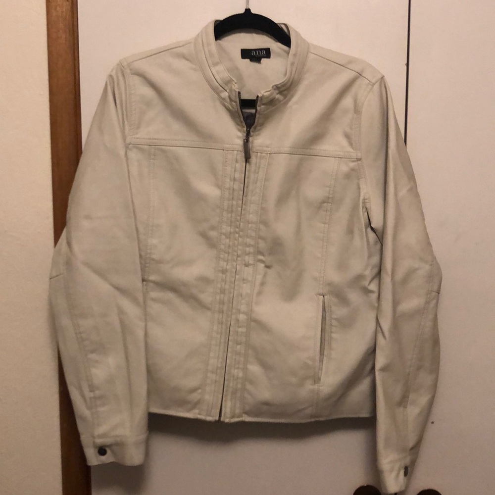 Ana Faux Leather Jacket